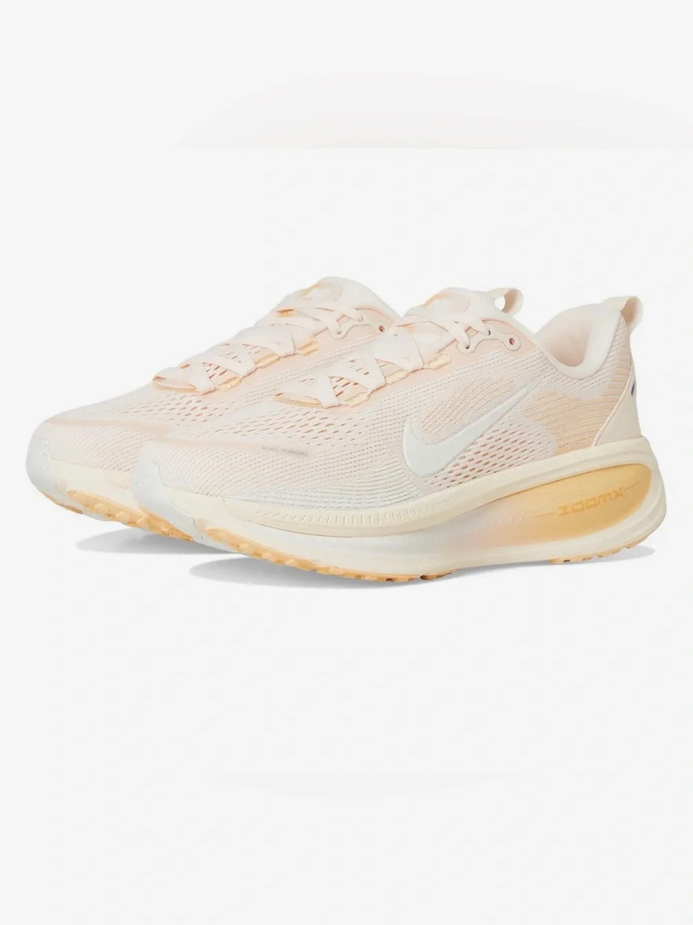 Nike Vomero 18 - Women's Running Shoes - Light Peach/White